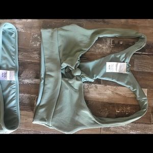 L Space Bikini Top & Bottom in Reef Green